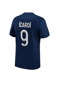 Paris Saint-Germain Mauro Icardi #9 Fotballdrakt Hjemme Klær 2022-23 Korte ermer